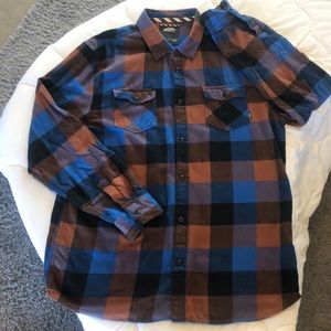 Vans Flannel button up